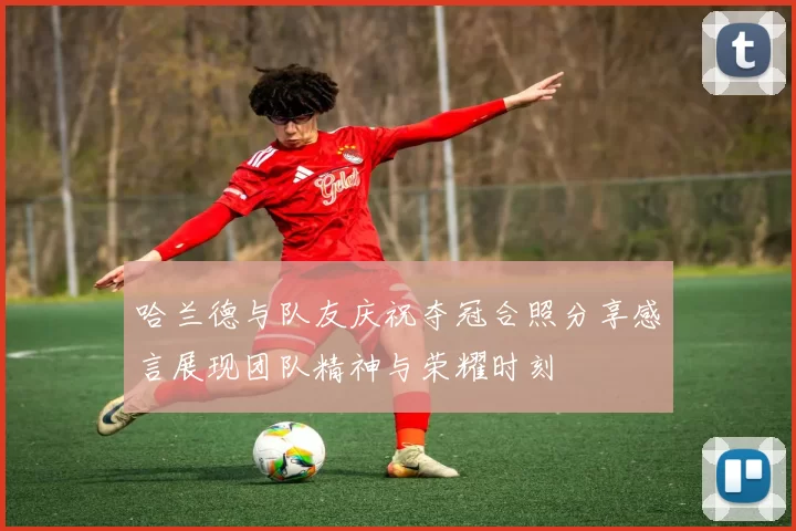 哈兰德与队友庆祝夺冠合照分享感言展现团队精神与荣耀时刻